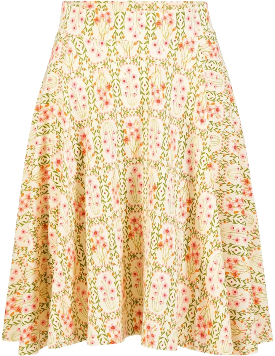 Blutsgeschwister Damen Fullmoon Circle Rock (Größe XS, beige)
