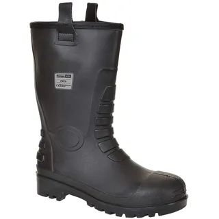 PORTWEST Neptune Rigger Sicherheitsstiefel S5 CI Größe: 37 Farbe: Schwarz FW75BKR37
