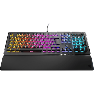 Roccat Vulcan II, linearer roter Schalter, Gaming Tastatur, Titan Switch Mechanical linear, kabelgebunden, Schwarz