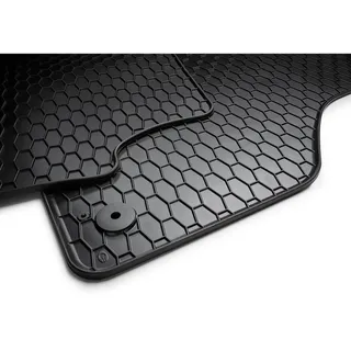 Volkswagen T-Roc Cabrio Gummi Fußmatten 4X Gummimatten, für VW