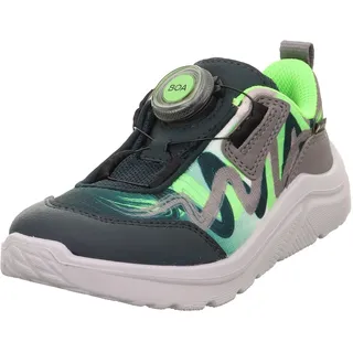 Superfit Mädchen und Jungen Slipper Kicks, Kinder Halbschuhe, Weite: W V, Ja, Freizeitschuhe, modisch, Stiefel, Bootee, GRÜN/HELLGRÜN (000), 31 EU - 31 EU Weit