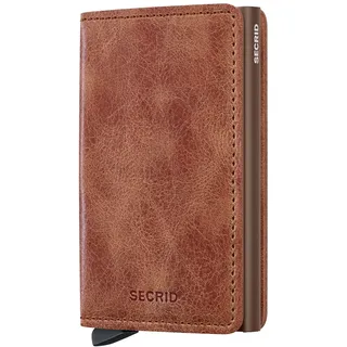 Secrid Slimwallet Vintage Geldbörse unisex cognac brown