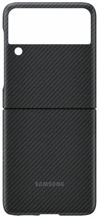 SAMSUNG Aramid Standing Cover für Galaxy Z Flip 3 schwarz