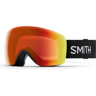 Smith Optics Smith Skyline black Goggle everyday red mirror