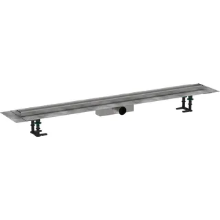 1200 mm befliesbar edelstahl gebürstet