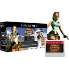 Evercade VS-R Console with Tomb Raider Collection 1 (I, II & III) /, Retro Gaming, Schwarz, Türkis