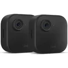 Ring Blink Outdoor 4 - 2-CAM - EU (640 x 360 Pixels), Netzwerkkamera, Schwarz