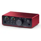 Focusrite Scarlett Solo – 4th Generation, Audio Interface, Rot