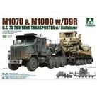 Takom TAK5002 - U.S. M1070&M1000 w/D9R 70 Ton Tank Transporter w/Bulldozer in 1:72
