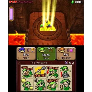 Nintendo The Legend of Zelda: Tri Force Heroes (USK) (3DS)