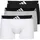 Boxershorts 3 Einheiten Schwarz Weiß Grau S