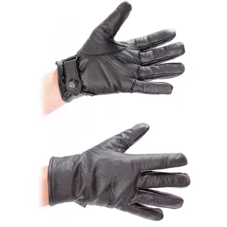 Mil-Tec BW Lederhandschuhe gefüttert, Schwarz, S/7