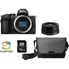NIKON Z 50 Kit Systemkamera mit Objektiv 16-50 mm, 8 cm Display Touchscreen, WLAN