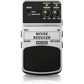 Behringer Musikinstrumentenpedal, (Effekte, Compressor/Gate/Limiter), NR300 Noise Reducer - Effektgerät für Gitarren