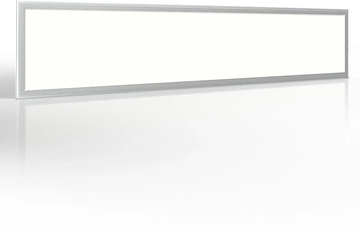 LED Panel 150x30cm 40W Rahmen silber - Lichtfarbe: Neutralweiß 4000K