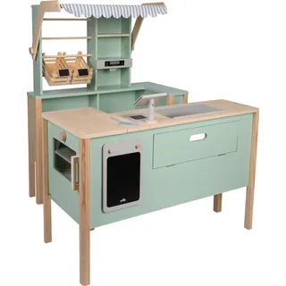 Small Foot Company small foot 12688 - Kaufladen und Kinderküche Salbeigrün fresh
