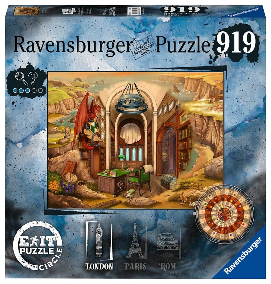 Ravensburger Puzzle 919 Teile Ravensburger Puzzle Exit - the Circle in London 17305, 919 Puzzleteile