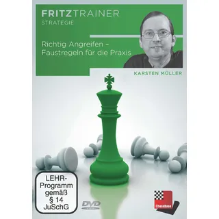 ChessBase Richtig Angreifen – Faustregeln für die Praxis: Fritztraineer / Interaktives Video-Schachtraining (Fritztrainer: Interaktives Video-Schachtraining)