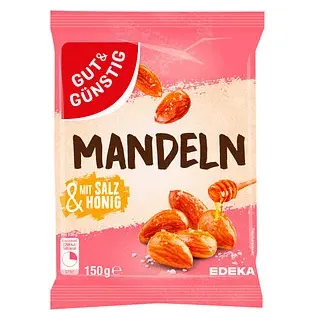 Gut&Günstig Mandeln salz & honig 150,0 g