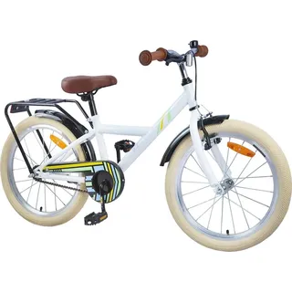 vidaXL Kinderfahrrad 24 Zoll RH 0 cm weiß