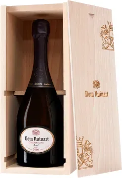 Champagner Dom Ruinart Rosé 2009 - in Holzkiste