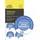 Avery Zweckform Prüfplaketten 7909 Blau 30 0 x 30 0 mm 10 Blatt