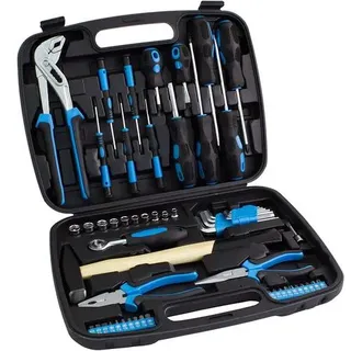 Karcher Werkzeugkoffer - 57-teiliges Werkzeugset aus Chrom Vanadium & Karbonstahl