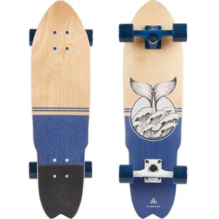 FIREFLY Skateboard WCB 405, WOOD/WHITE/BLUE, ONE SIZE