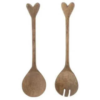 Bastion Collections Salatbesteck Wood braun