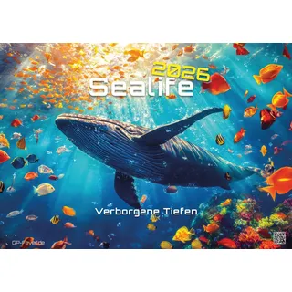 GP-Fever.de Sealife - verborgene Tiefen - 2026 - Kalender DIN A3