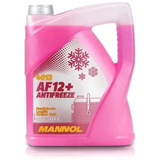 Mannol Antifreeze AF12+ Longlife Frostschutz Fertiggemisch Rot -40°C