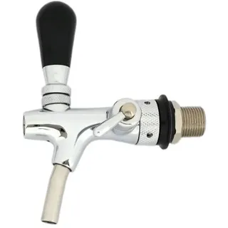 ich-zapfe Zapfhahn, - verchromt, Length:35 mm