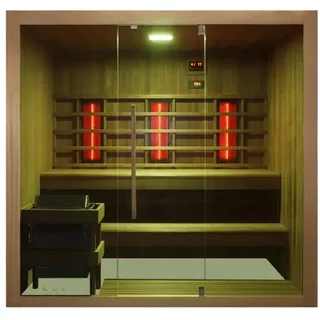 SANOTECHNIK KOTKA Sauna+ Infrarotkabine 4 Personen; 200x150x190 cm