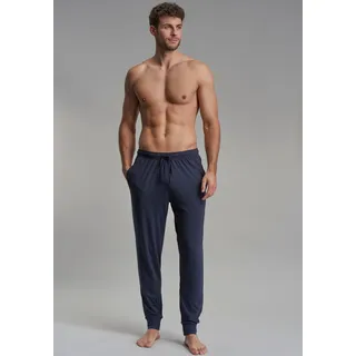 Götzburg Loungehose »New York« Baumwolle, Seitentaschen, bequem, basic, weich, atmungsaktiv GÖTZBURG blau-dunkel-uni