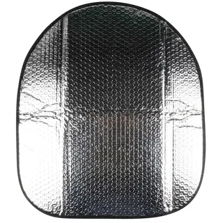 Walser Thermo-Lenkradschutz, Sonnenschutz-Lenkrad, Lenkradabdeckung-Sommer, Lenkradschutzhülle-Hitze-Auto, Lenkrad-Hitzeschutz-Auto 50x44cm Silber