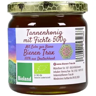 Bienen Trax Tannenhonig mit Fichte bio 500g