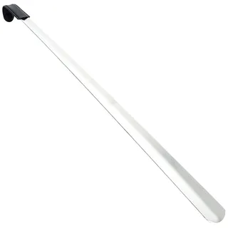 80 cm Metall Schuhlöffel,Schuhanzieher aus Metall,Extra Lange und Sehr Stabil,Schuhlöffel mit Lederband,Ideal Für Mann,Frauen,Senioren