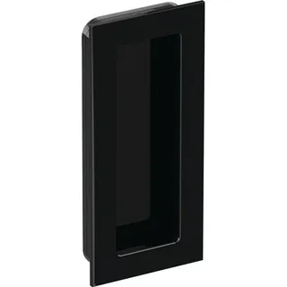 Hewi Schiebetürmuschel 544.54.120 PA 90 tiefschwarz glänzend rechteck.f.HLT