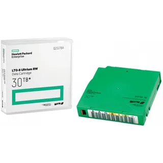 HP HPE LTO-8 Ultrium 30TB RW Non Library Pack Data Cartridges 20 pack Q2078AH