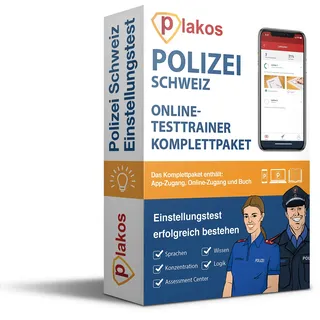 Einstellungstest Polizei Schweiz: Über 1.000 Aufgaben mit Lösungen | Ablauf Aufnahmetest | Fragen, Erfahrungen, Sporttest, Fachwissen, ... Allgemeinwissen, Konzentration