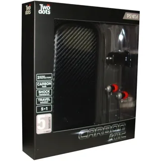 TWODOTS PSVITA CARBON KIT 6IN1