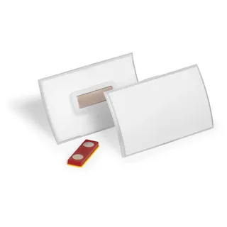 Durable CLICK FOLD Namensschilder mit Magnet 9,0 x 5,4 cm