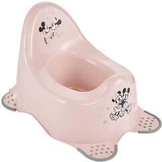 KEEEPER Minnie Babytopf, Ab ca. 18 Monate bis ca. 3 Jahre, Anti-Rutsch-Funktion, Adam, Nordic Pink