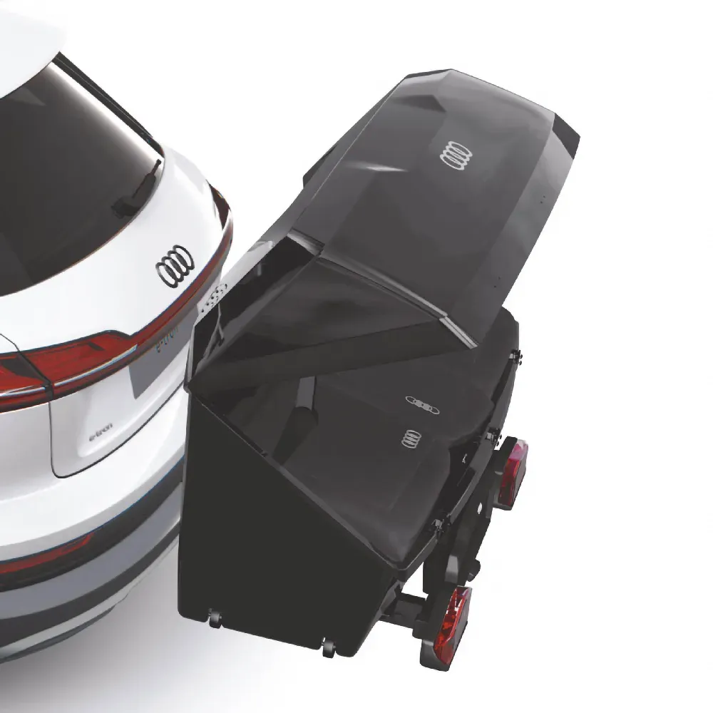 Original Audi Heck Transportbox für Fahrradträger Anhängerkupplung