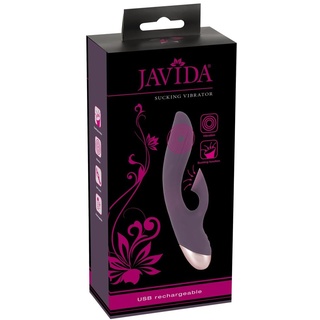 Javida Vibrator mit Klitorisreizer Sucking Vibrator