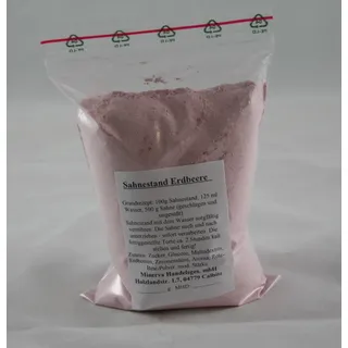 Erdbeere, Sahnestand, Sahnefest, Sahnefond, Aroma und Festigkeit für Sahne, 100g