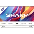 Sharp 50GP6265E (50", QLED, 4K, 2025), TV, Silber