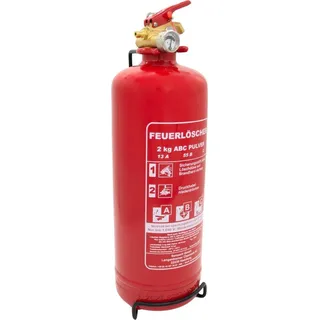 Sensorit 2kg Pulverlöscher, Feuerlöscher, Pulver, 2 kg
