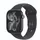GPS + Cellular 46mm Jet Black Aluminium Sport Band black M/L