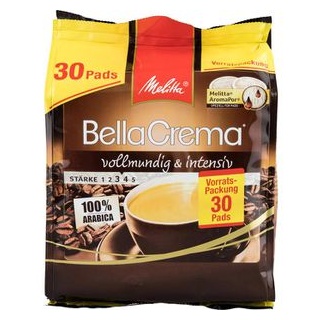 Melitta Kaffeepads BellaCrema, dunkle Röstung, 30 Pads